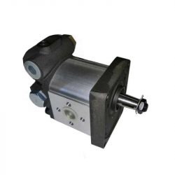 Pompe hydraulique de direction tracteur fiat avec régulateur de débit