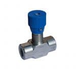 Un restricteur de débit hydraulique bidirectionnel en 1/2BSP.