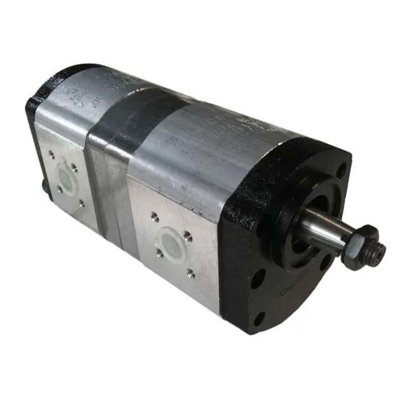 Pompe hydraulique double arbre conique pour tracteur DEUTZ