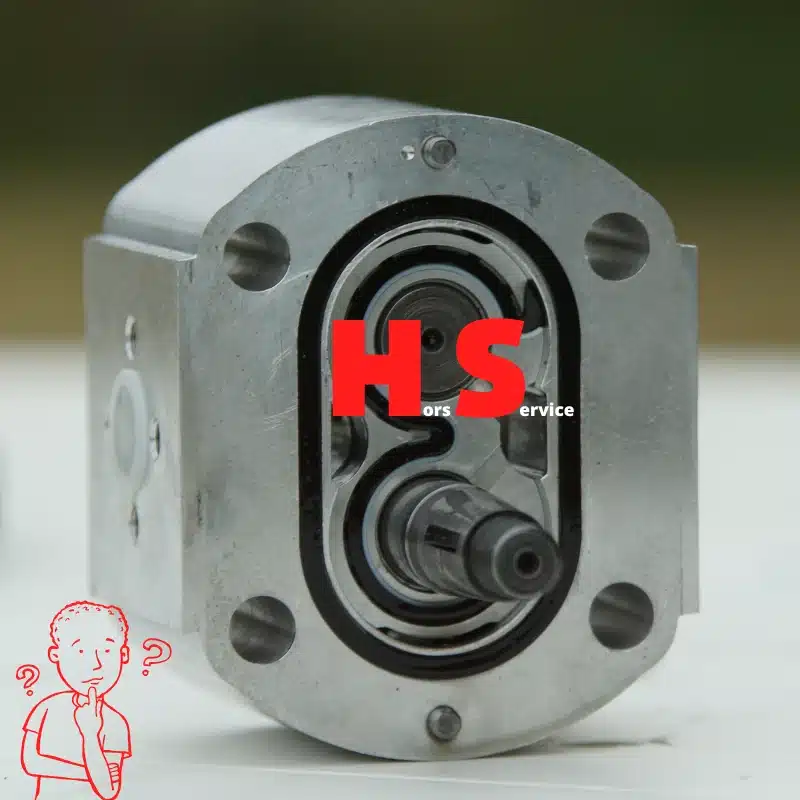 Pompe hydraulique hors service