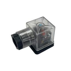 Prise Hirschman lumineuses pour électro distributeurs hydraulique