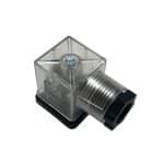 Prise Hirschman lumineuses pour électro distributeurs hydraulique.