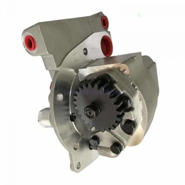 Pompe hydraulique Ford série 7010 7610, 6610 ..... vue côté pignon