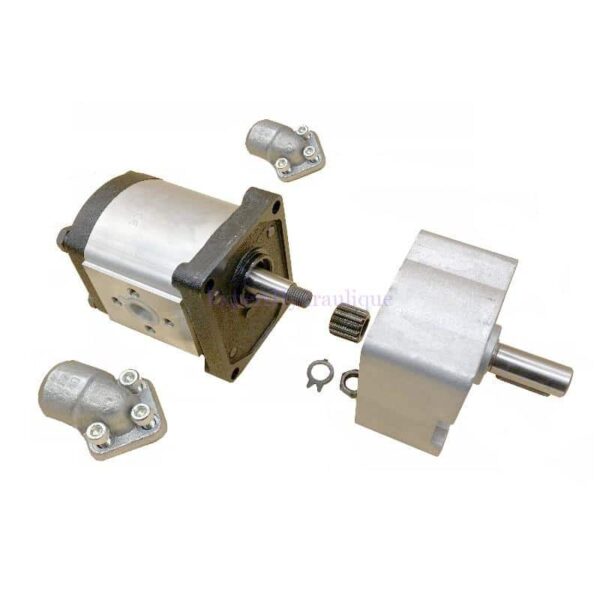 Kit pompe hydraulique avec contre pallier manchon et bride Kit pompe hydraulique avec contre palier, manchon et brides