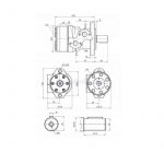 Cotes encombrements MMP 125 cm3