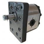 Pompe tracteur FIAT SOMECA type A43X montée en bout de villebrequin