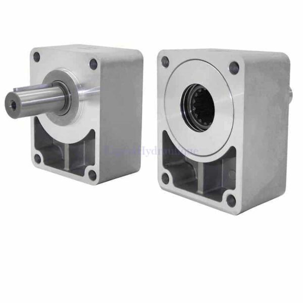 Contre palier pour pompe ou moteur hydraulique Contre palier pompe hydraulique groupe 2 avec arbre en 22 mm