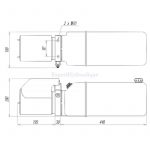 Cotes encombrement centrale hydraulique 11 litres