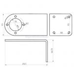 Cotes support multiplicateur hydraulique universel