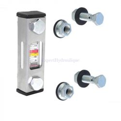 Niveau d'huile avec thermomètre pour réservoir hydraulique
