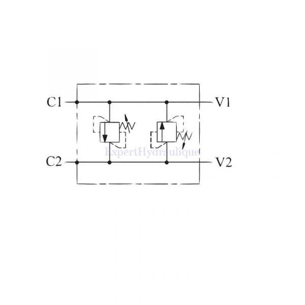 Limiteur de pression double pour moteur OMP OMR – Image 2