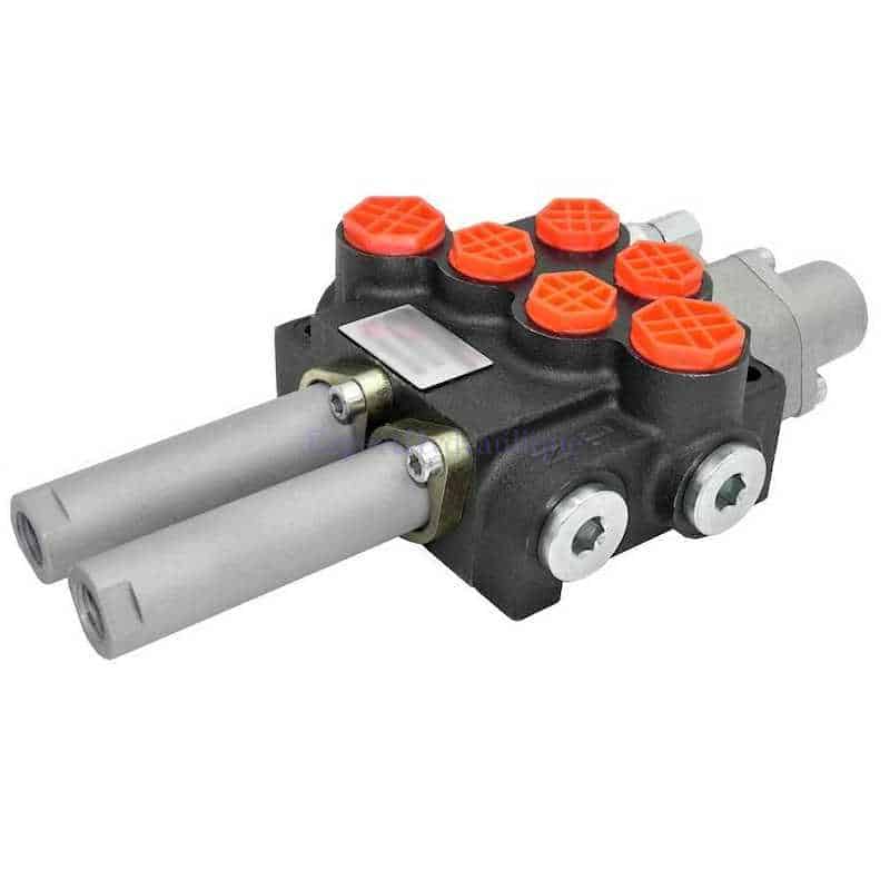 FGDM040A1D1CABLES distributeur hydraulique 2 doubles effets avec position flottante par cables