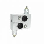 Limiteur de pression double pour moteur hydraulique type OMS Danfoss