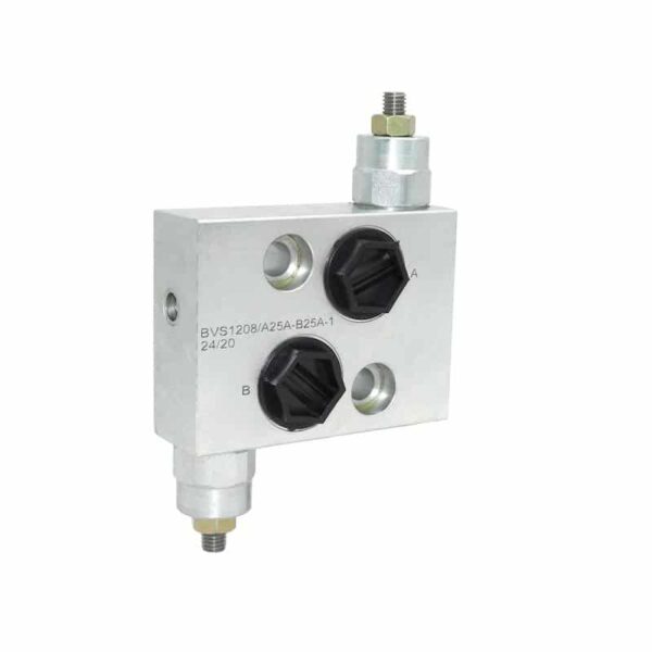 Limiteur de pression double pour moteur hydraulique type OMS Danfoss