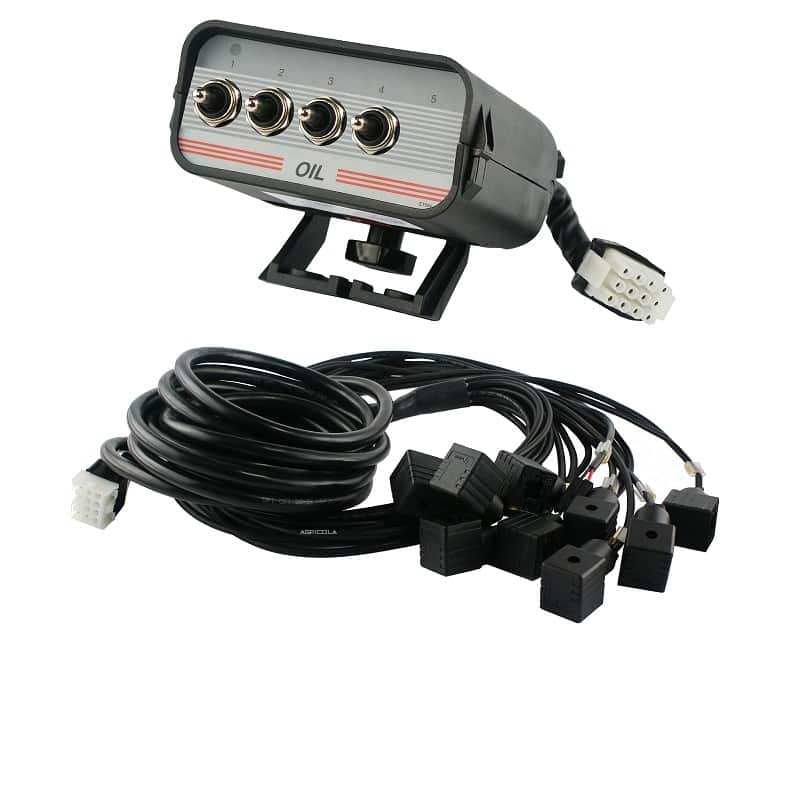 CDECETOP4Fc Boitier de commande electrique 4 fonctions 12 volts
