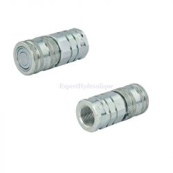 Coupleur face plane 1/2 BSP ISO 16028