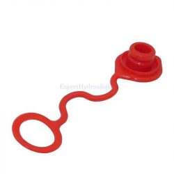 Bouchon plastique de protection pour les coupleurs hydraulique femelle ISO A en 1/2