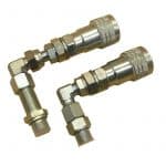 Kit raccords 3/8 GAZ sortie direct push pull en 1/2