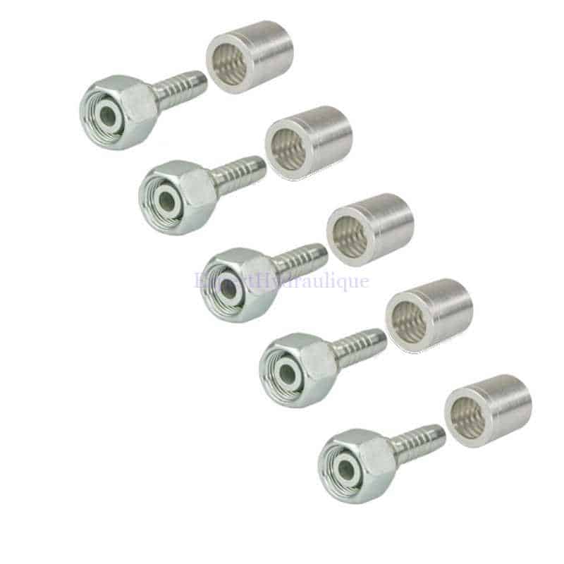 RACSE18150CT2 Raccords hydraulique à sertir droits