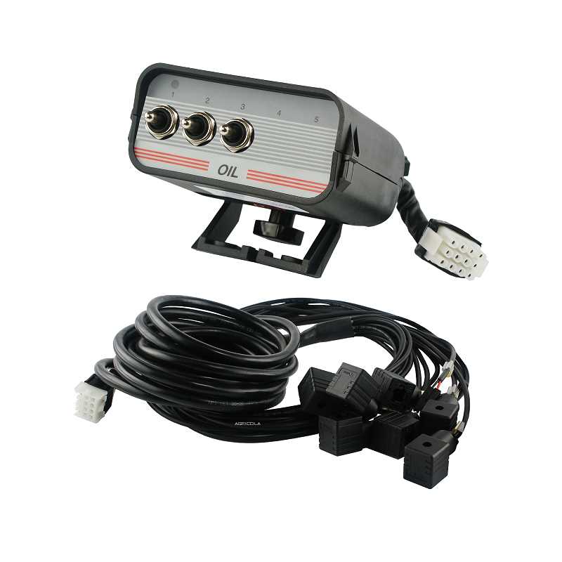 CDECETOP3Fc Boitier de commande electrique 3 fonctions 12 volts