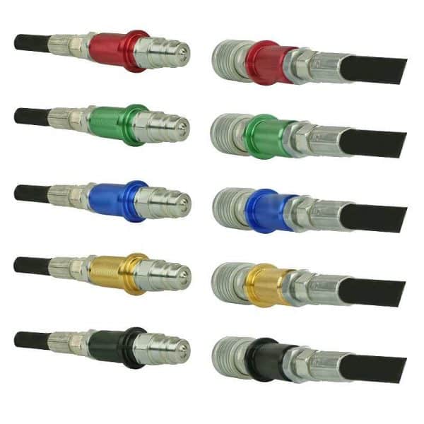 Exemple couplage hydraulique multi couleur