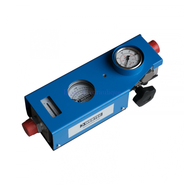 Débitmètre hydraulique 200 L/min 400 bars 1