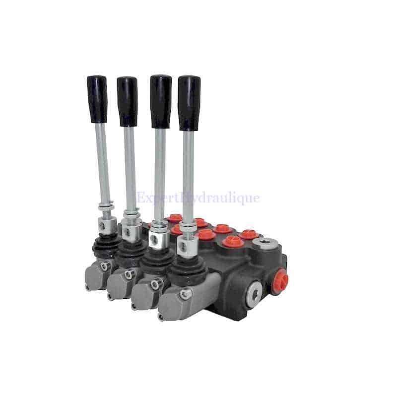 DM040A4 Dsitributeur hydraulique manuel 4 fonctions double effet