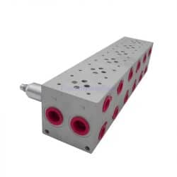 Embase CETOP 3 en version 6 postes