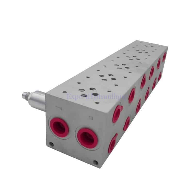 EMB306LIM Embase CETOP 3 en version 6 postes