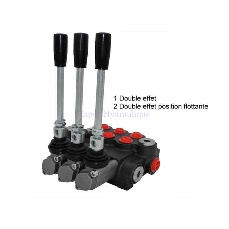 FGDM040A1D1D1 Distributeur hydraulique 1 double effet et 2 positions flottantes