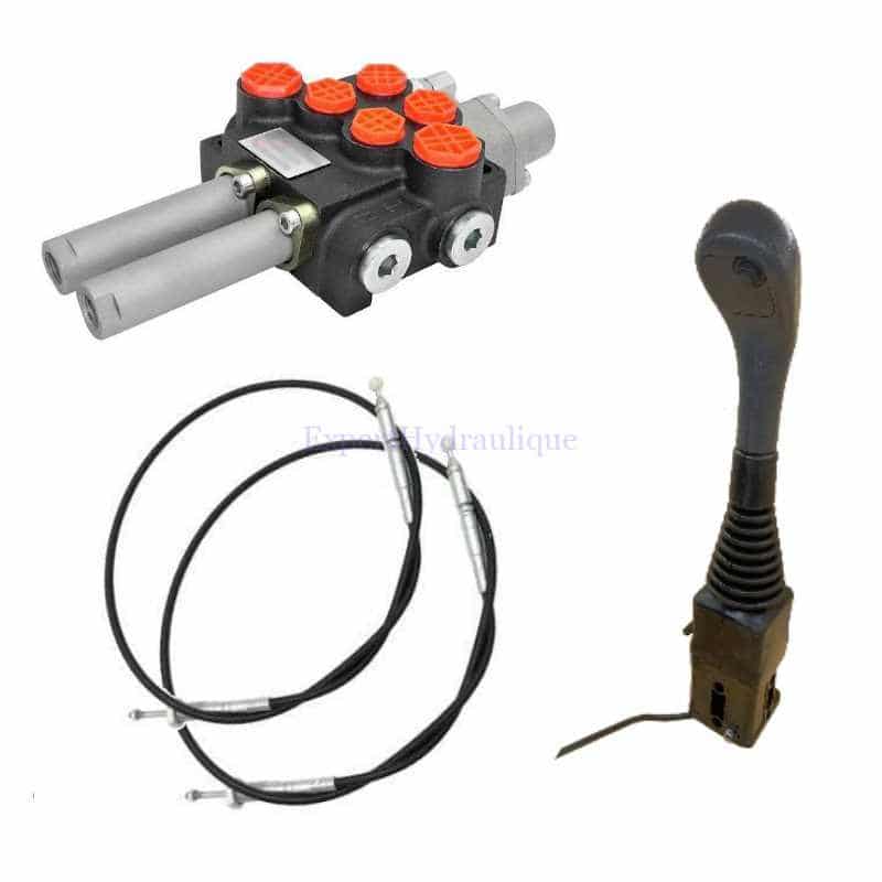 KITCHARG040A2TCXXXA1D1 Kit chargeur 2 fonction double effet dont une avec position flottante