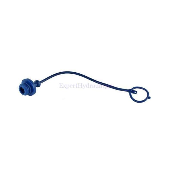 Protection de coupleur femelle bleu Protection de coupleur 1/2 femelle de couleur bleu