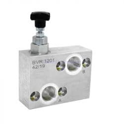 Régulation de vitesse pour moteur hydraulique type MP