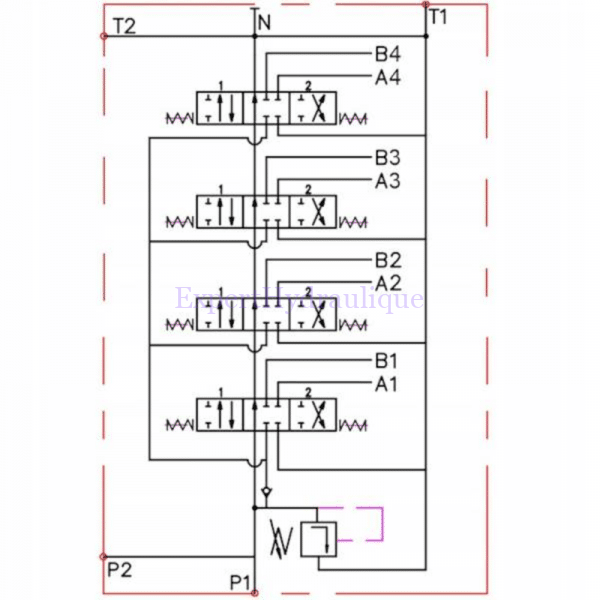 Schéma distributeur 80l a1a1a1a1