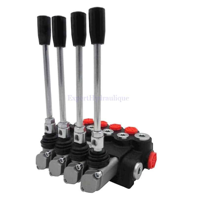 DM040B4M Distributeur manuel 4 fonctions simple effet