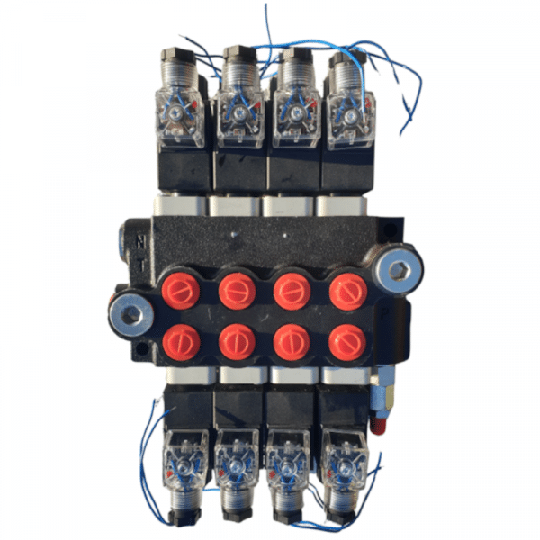 Distributeur électrique 4 double effet 12 ou 24V