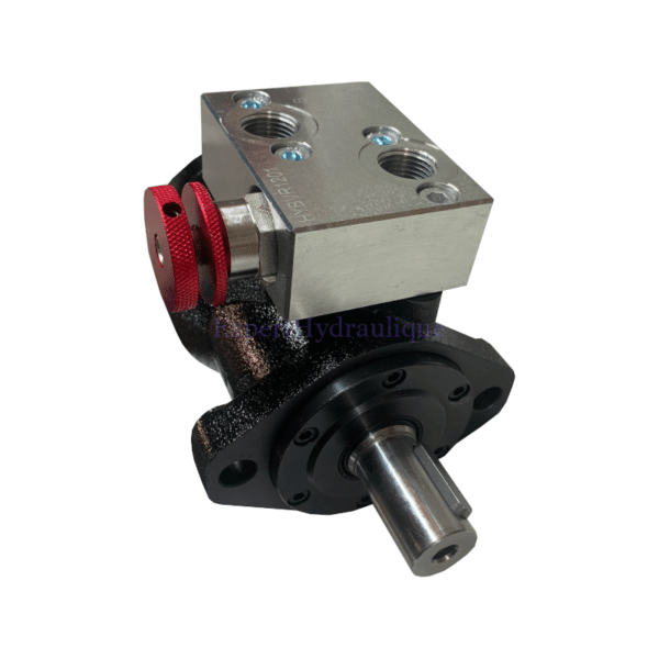 Kit moteur hydraulique OMR avec régulateur de débit Kit moteur hydraulique OMR avec régulateur de débit