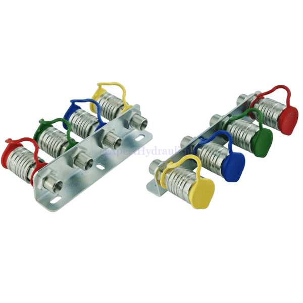 Kit quatres coupleurs avec support