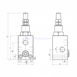 Côtes Limiteur de pression simple