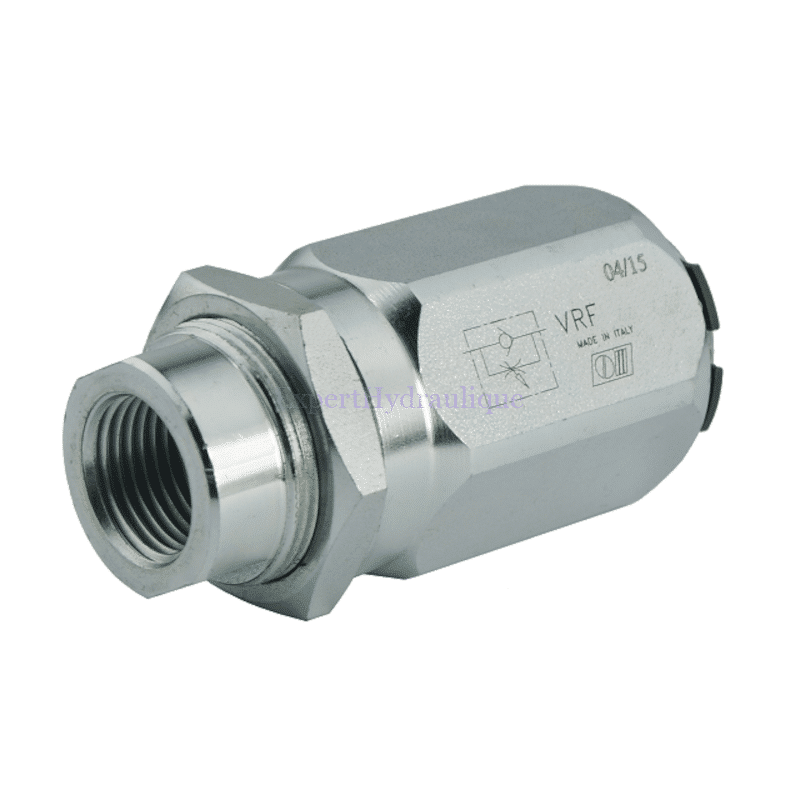 Régulateur de débit droit unidirectionnel 3 8 Régulateur de débit droit unidirectionnel 3 8