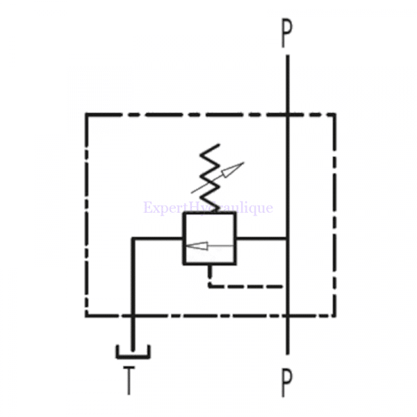 Schéma Limiteur de pression simple