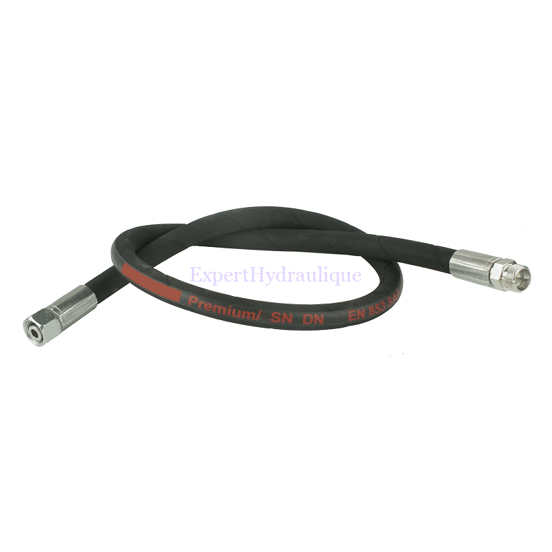 Flexible hydraulique PSN208 Droit - Droit M16x1.5 L800 mm