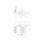 Distributeur 80L 3 fonctions vue de face et & de profil