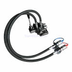 Kit distributeur massey serie 100 200 avec flexibles coupleurs et raccords