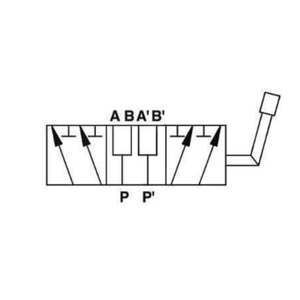 Schéma vanne 6 voies communicante