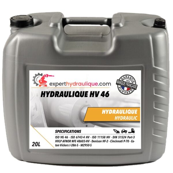 Huile hydraulique en bidon de 20 litres