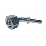 Embout à sertir femelle tournant coudé 45° – Série métrique L