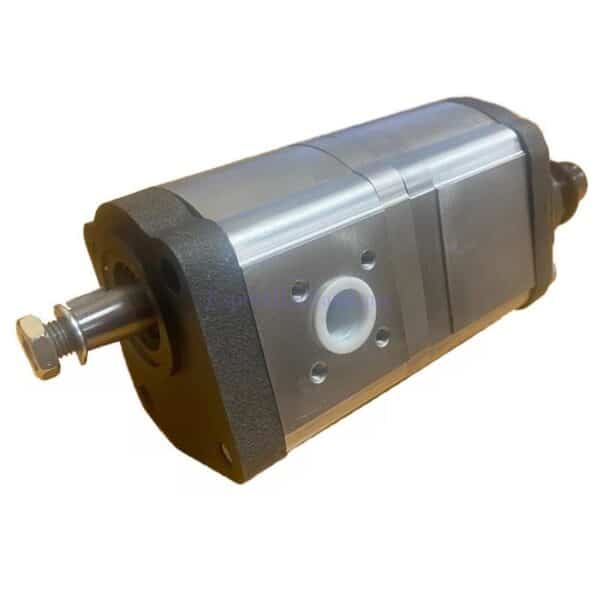 FGPCAS025 Pompe hydraulique case IH 11 + 8 cm3 avec clapet à l'arrière