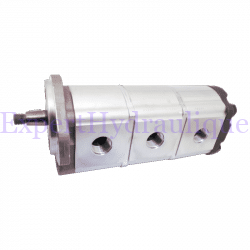 Pompe hydraulique triple JCB remplacement Parker 8633Z