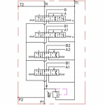 Distributeur 40L 2 double effet + 2 double effet flottante – Image 3